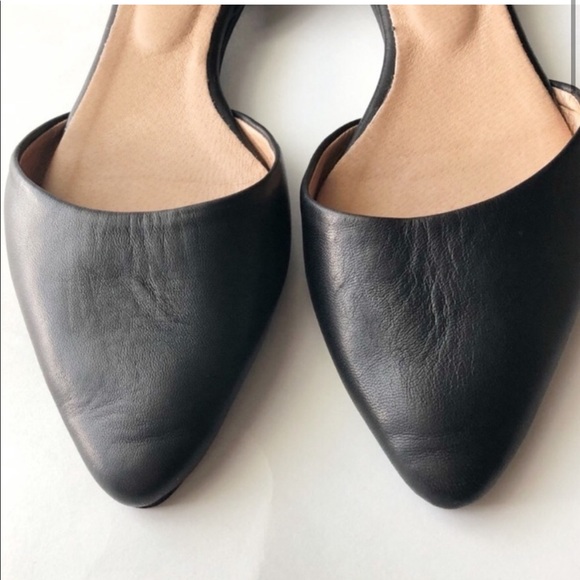 J. Jill Leather Work Dress D’Orsay Black 7… - Picture 2 of 3